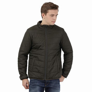Latest Design Men's Black Color Puffer <b>Jackets</b> Zipper up Casual Wear Fashion Winter <b>Quilted</b> Puffer <b>Jackets</b> Coat with Logo - Product Image 4