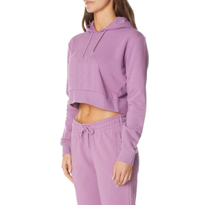 Sweat-shirt à capuche à manches longues pour femme, avec logo personnalisé brodé sur le devant, pour l'hiver - Product Image 4