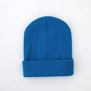 Gorro de invierno de punto acanalado elegante, gorro transpirable elástico para trabajos al aire libre, viajes y actividades en climas fríos - Product Image 2