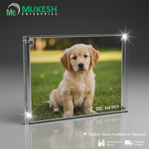 Marco de Fotos Acrílico Transparente de 46 Fotos, el Más Vendido, para Decoración del Hogar u Oficina, Proveedor Mayorista Mukesh Enterprise - Product Image 6