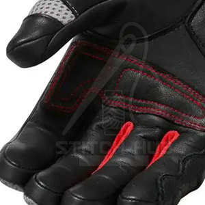 جلد ناعم إصبع كامل قفازات سباق الدراجات النارية تنفس حماية اليد للأنشطة في الهواء الطلق - Product Image 6