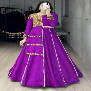 Bollywood Design Rayon Coton Avec Gamthi Et Véritable Miroir Travail Lehenga Choli Indian Expoert Et Fourniture Au Taux Le Plus Bas - Product Image 1