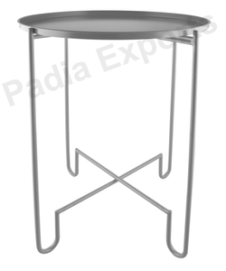 ขาตั้งโต๊ะกาแฟสีเทาเข้มสำหรับพื้นที่รับประทานอาหารห้องโถงหรือห้องนั่งเล่นทนทานใช้ในร้านอาหาร - Product Image 1