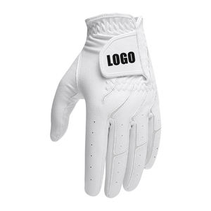 Venta al por mayor Cabretta Guantes de golf de cuero Colorido Mujer Mano izquierda Mano derecha Guante de golf Piel de oveja - Product Image 4