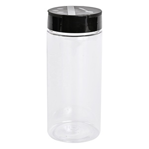 2025 thiết kế mới Pet nhựa gia vị Jar với <span class=keywords><strong>PP</strong></span> Nắp muối và hạt tiêu Shaker gia vị lưu trữ chai - Product Image 3