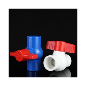 Robinet à soupape à douille à bride en <span class=keywords><strong>PVC</strong></span>, manuel, à poignée simple/double, <span class=keywords><strong>vanne</strong></span> de régulation, raccords d'alimentation en eau <span class=keywords><strong>50</strong></span>-110 mm, joint en PTFE, garantie 3 ans - Product Image 2
