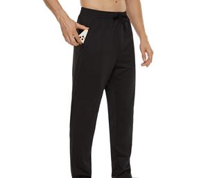 Men's Midweight Oversized Casual Breathable Cotton-Polyester <b>Drawstring</b> Closure Jogger Custom Streetwear <b>Trouser</b> Wholesale - Product Image 1