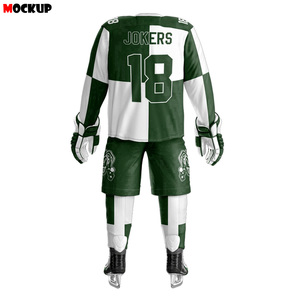 Jersey de Hockey sobre Hielo Sublimado Personalizado Unisex, Uniforme de Hockey sobre Hielo de Alta Calidad con Diseño Personalizado y Coderas - Product Image 5