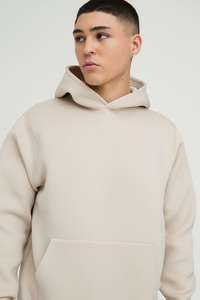 Ensemble de survêtement deux pièces pour homme, coupe classique, style streetwear décontracté, avec logo personnalisé imprimé, couleur unie, vintage, coupe régulière - Product Image 3