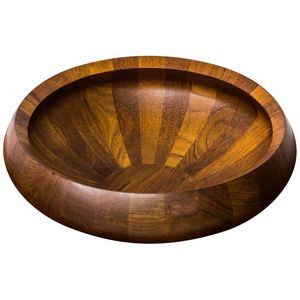 THEIR BOL-BOL À FRUITS EN BOIS NATUREL, Bol en bois décoratif pour table, bureau, décoration d'intérieur, ustensiles de cuisine - Product Image 1