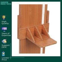 Excelente calidad Durable 130cm Rango de medición Venta al por mayor Manual de madera Tablero de medición de altura para niños del exportador indio