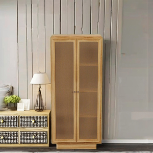 Tocador alto de diseño moderno de alta calidad de madera de teca real para muebles para el hogar y muebles de dormitorio. - Product Image 1