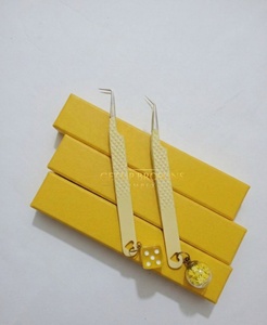 Extensiones de Pestañas de Acero Inoxidable con Recubrimiento PR de 10mm, Anti-Magnéticas, Anti-Estáticas, Suaves, Plateadas, con Diseño de 90 y 45 Grados, Personalizables - Product Image 2