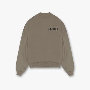 Nouveauté Pulls à capuche d'hiver pour hommes Logo personnalisé Impression numérique 100% coton Doublure en polaire Séchage rapide Respirant - Product Image 5