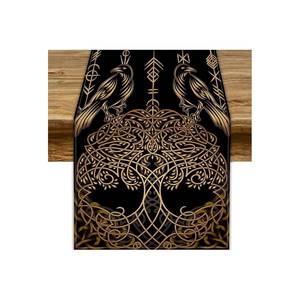 Nappes brodées personnalisées 100% pur coton Fournitures de mariage de qualité supérieure avec des techniques tissées de forme personnalisée - Product Image 3