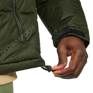 Manches longues Vestes de plein air pour hommes à vendre nylon/polyester hiver respirant grande taille bouffant coupe-vent extérieur manches longues - Product Image 5