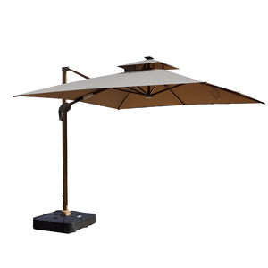 ร่มกล้วยกันลมแบบทันสมัยสำหรับลานกลางแจ้งสระว่ายน้ำดาดฟ้าร้านอาหารคาเฟ่โรงแรมสวนห้องออกกำลังกายกลางแจ้งเฟอร์นิเจอร์ - Product Image 4