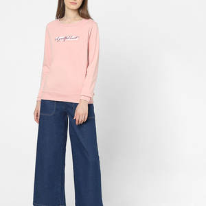 Sudaderas de Felpa para Mujer, Invierno, 100% Algodón, Logotipo Personalizado en la Parte Delantera, Talla Grande, Ecológicas, OEM - Product Image 3