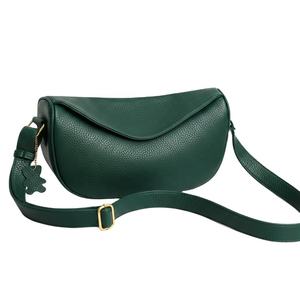 Sac messager élégant et écologique en cuir PU pour femme avec fermeture éclair, capacité 30-40L, idéal pour les activités de plein air - Product Image 1