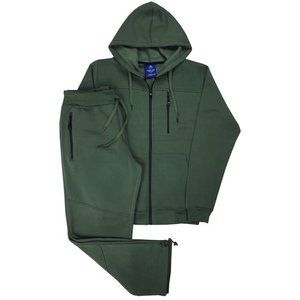 Survêtement 2 pièces en polaire technique pour hommes Jogging Veste de survêtement Pantalon de survêtement Tenue en polaire - Product Image 2