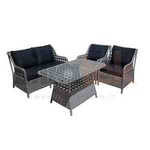 Fabricant turc Groupe de sièges de jardin 2 pièces Offre Spéciale meilleur produit de luxe de haute qualité - Product Image 2