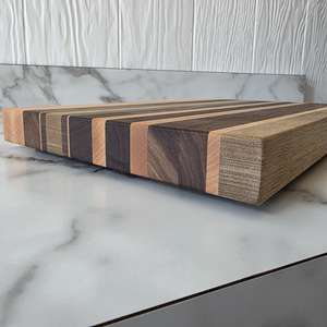 <b>Wood</b> Chopping Board & Serving Platter Durable Rectangle Shape 12mm Thick Dishwasher Safe - Product Image 3