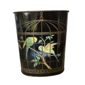 Poubelle d'intérieur de conception unique de vente fraîche en métal avec la couleur de forme de taille personnalisée parfaite finie par plaqué or - Product Image 6