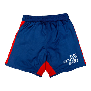 Shorts de combat MMA personnalisés en spandex/polyester Bright Way Internationals 2026 - Imperméables et écologiques - Product Image 2