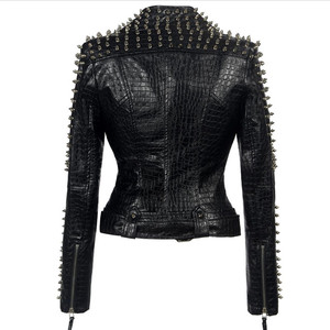 Ropa de Calle de Moda para Mujer, Ropa de Cuero, Chaqueta de Mujer, Chaquetas de Talla Grande, Ropa de Mujer - Product Image 2