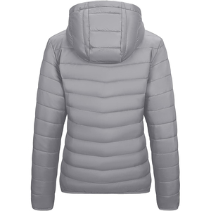 Ropa de mujer de moda Chaquetas acolchadas transpirables Cremallera de alta calidad Chaquetas de mujer de nuevo diseño - Product Image 5