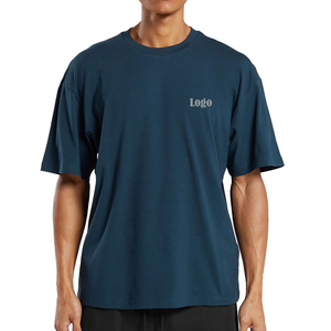 OEM T-shirt Streetwear léger à manches courtes et avec poche pour homme, respirant, design grande taille, personnalisable pour l'été Bangladesh - Product Image 1