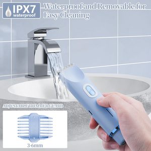 Rasoir électrique rechargeable USB pour femmes, double tête, utilisation humide/sèche, tondeuse bikini, étanche, pour le corps, le visage, les jambes et les bras - Product Image 4