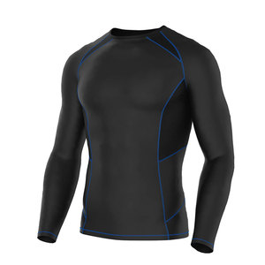 Traje de compresión sin costuras para hombre, conjunto deportivo de compresión para Fitness - Product Image 2