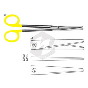 Venta caliente Tijeras Lexer 21cm Tijeras quirúrgicas Instrumentos médicos de acero inoxidable Precio al por mayor Proveedor a granel - Product Image 2