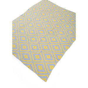 Tapis Jaipur sur mesure en polyester gris et noir, motif géométrique, pour la maison, fabriqué aux États-Unis - Product Image 2