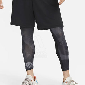 2026 Best Design Men <b>Leggings</b> Custom New Quality Low Price Spandex/<b>Polyester</b> Breathable Adjustable Made Pakistan Custom Color - Product Image 3