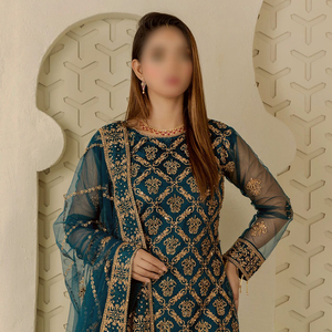 ชุดปากีสถานที่ดูดีชุด2024สำหรับผู้หญิงคอลเลคชั่นฤดูร้อน - Product Image 6