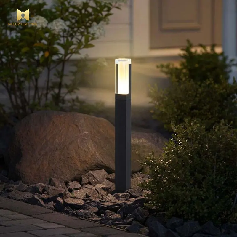Acrylic Lawn Lamp LED Outdoor Waterproof Garden Light Outdoor Villa Community Park Simple Household Lawn Lights