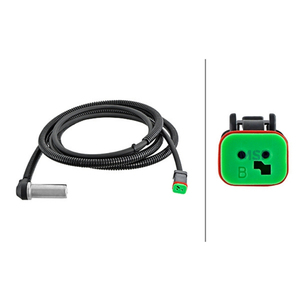 6PU230048121 - เซ็นเซอร์วัดความเร็วล้อ - ขั้วต่อ 2 พิน - เพลาหลัง - สายเคเบิล: 2000 มม. - MSP Export - Product Image 1