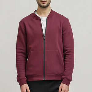 Moda Reversible Unisex Zip Bomber Jacket Hombre Mujer Custom Bomber Jacket Hombres Bordado Acolchado Chaqueta personalizada para hombres - Product Image 1