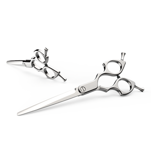 Elegante maquinilla de afeitar hecha a medida con mango de cerámica y hoja de acero inoxidable para cortar el cabello de peluquero que se ve bien - Product Image 5