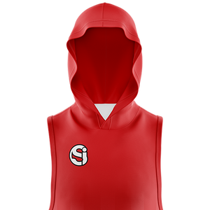 Sweat à capuche sans manches à sublimation en polaire classique personnalisé Sweat à capuche sans manches à sublimation respirante Logo en relief Personnalisez votre apparence - Product Image 2