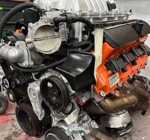 Compre con 2 años de garantía: Motor Hemi V8 de 6.0L sobrealimentado, refrigerado por agua, con arranque eléctrico, unidad de alta potencia para actualización de autos de carreras - Product Image 3