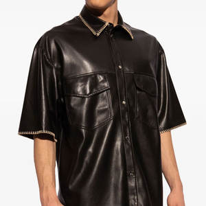 เสื้อเชิ๊ตลำลองหนังสำหรับผู้ชาย - Product Image 3