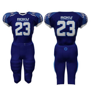 Uniforme de Fútbol Americano de Alta Calidad para Adultos, Talla Grande, Secado Rápido, Color Personalizado, Estampado Único, Ropa Deportiva Transpirable - Product Image 1