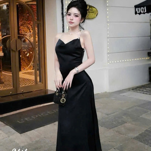 Elegante Vestido de Mujer, Vestido de Manga Corta, Combinación Perfecta de Elegancia y Comodidad, Casual y Formal para Diversos Eventos, Maxi Seda - Product Image 4