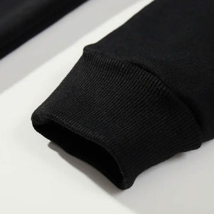 Sudadera con capucha de poliéster y algodón fino para primavera y otoño, sudadera básica de nuevo estilo con logotipo personalizado, sudaderas con capucha de serigrafía - Product Image 4