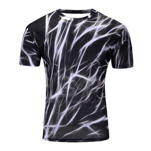 Service OEM T-shirts de sublimation pour hommes de haute qualité respirant 100% coton confortable - Product Image 1