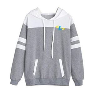 เสื้อฮู้ดดี้ผู้หญิงแฟชั่นดีไซน์ใหม่ ระบายอากาศได้ดี สไตล์สตรีท ทรงหลวม รับสกรีนโลโก้ตามสั่ง - Product Image 1