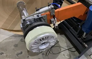 Máquina Automática para Hacer Bolsas de Papel Desechables con Fondo en Forma de V, Controlada por PLC, de Alta Velocidad, 700 Piezas/min, para Panadería, Comida Rápida - Product Image 6